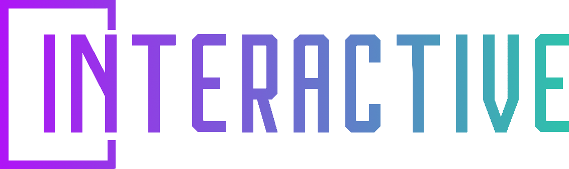 Interactive logo horizontal